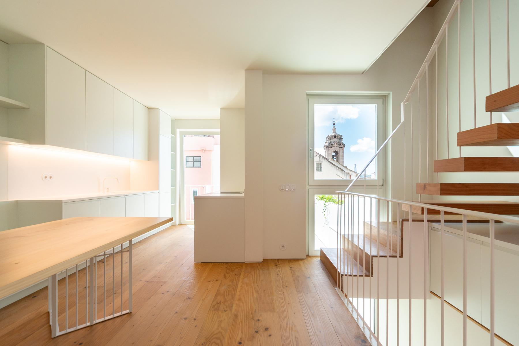 T3 com jardim e garagem. Um verdadeiro oásis no coração da Lapa