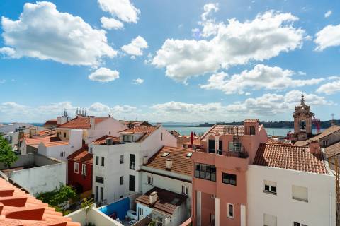 T3 com jardim e garagem. Um verdadeiro oásis no coração da Lapa