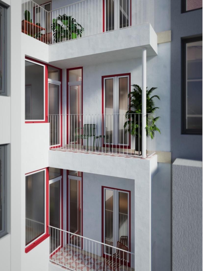 Prédio com 3 Apartamentos em Campo de Ourique