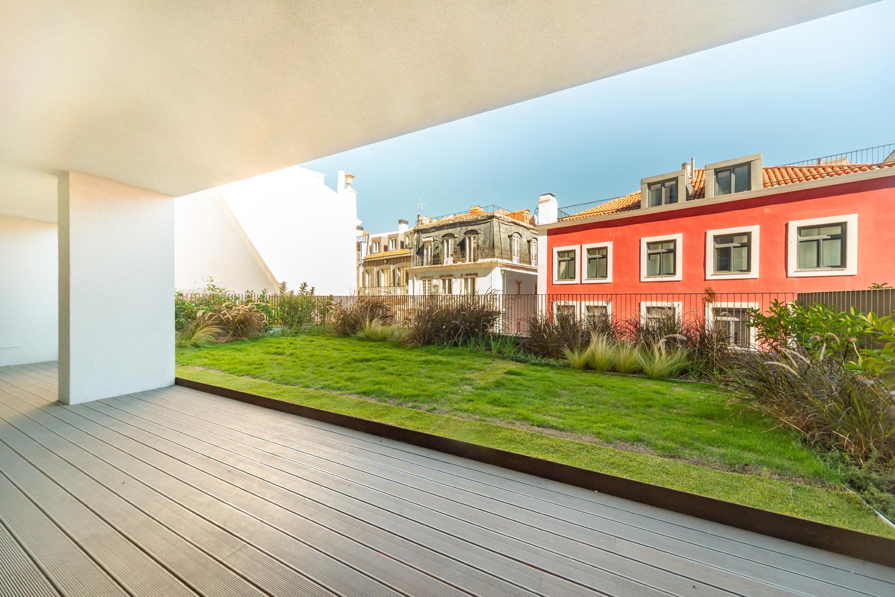 Apartamento T3 com Jardim Privativo junto à Avenida da Liberdade