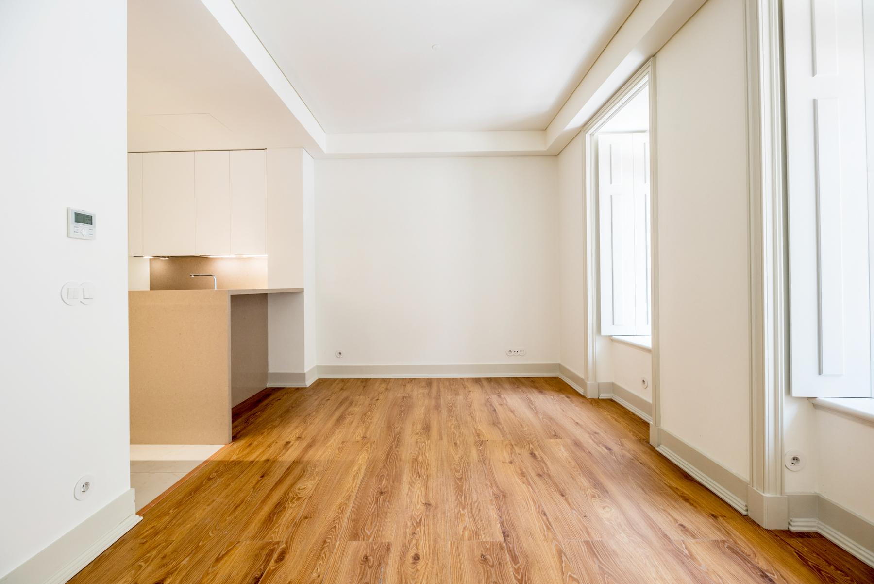 Apartamento T2 com jardim privativo, no Saldanha