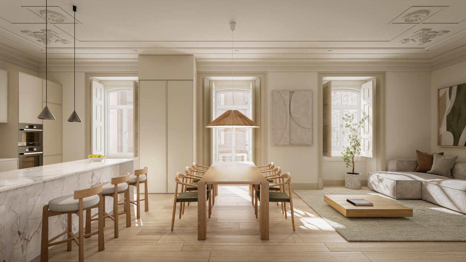 T3 com estacionamento no coração de Campo de Ourique