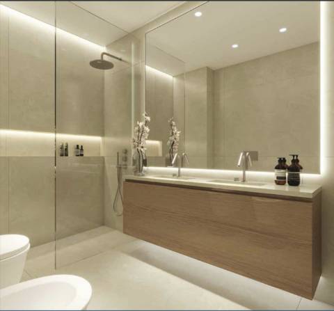 Apartamento T3 com varanda e estacionamento na Estrela