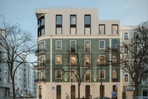 Apartamento T0+1 no empreendimento Vieira da Silva no Saldanha