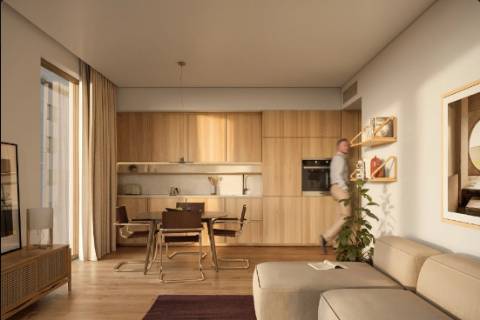 Apartamento T2 no empreendimento Vieira da Silva no Saldanha