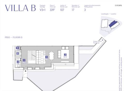 Moradias T3+1 com vista mar no Estoril