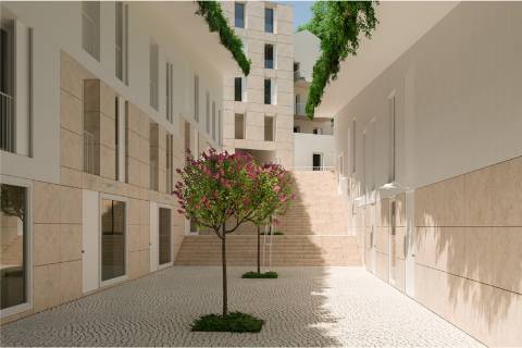 Apartamento T3 mobilado, no Príncipe Real, junto ao Jardim Botânico de Lisboa