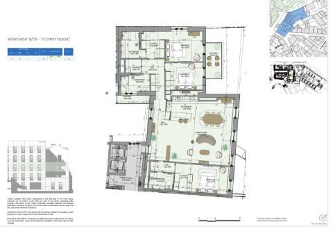 Apartamento T3 mobilado, no Príncipe Real, junto ao Jardim Botânico de Lisboa