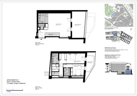 Apartamento T2 duplex mobilado, novo a estrear no Príncipe Real, Junto ao Jardim Botânico de Lisboa