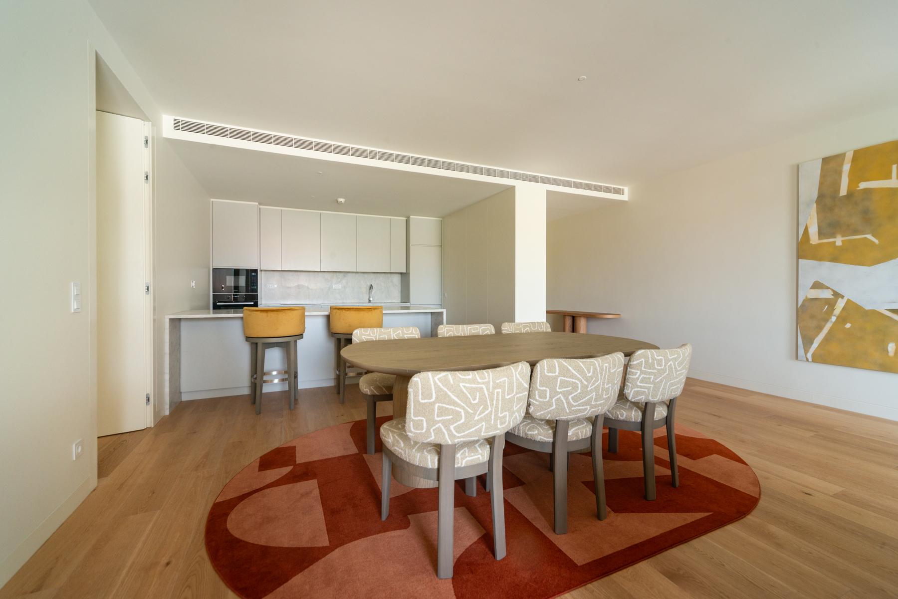 Apartamento T2 mobilado, novo a estrear no Príncipe Real, Junto ao Jardim Botânico de Lisboa