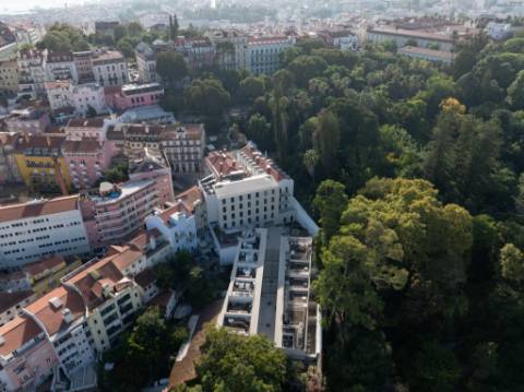 Apartamento T2 mobilado, novo a estrear no Príncipe Real, Junto ao Jardim Botânico de Lisboa