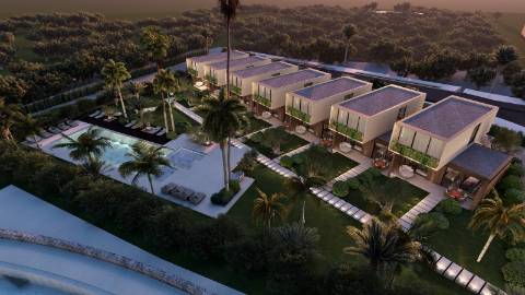 Terreno com Projeto Aprovado para 7 moradias - Vilamoura