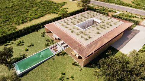 Moradia em construção, estilo japonês - Vilamoura