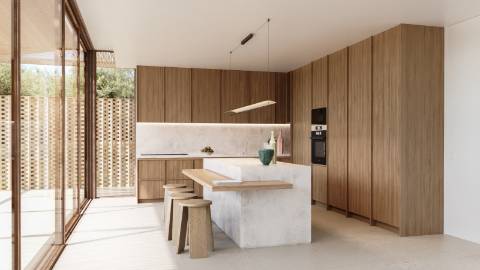 Moradia em construção, estilo japonês - Vilamoura