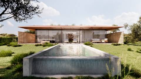 Moradia em construção, estilo japonês - Vilamoura