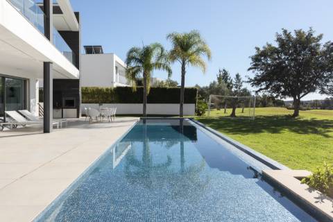 Luxuosa moradia com vista panorâmica para o campo de golfe de Vilamoura
