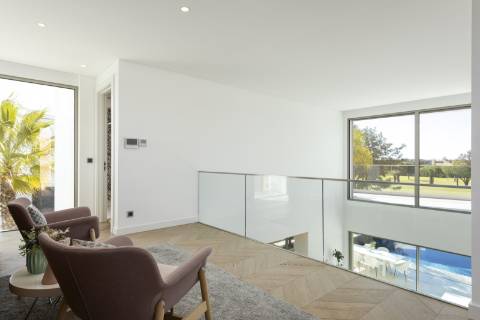 Luxuosa moradia com vista panorâmica para o campo de golfe de Vilamoura
