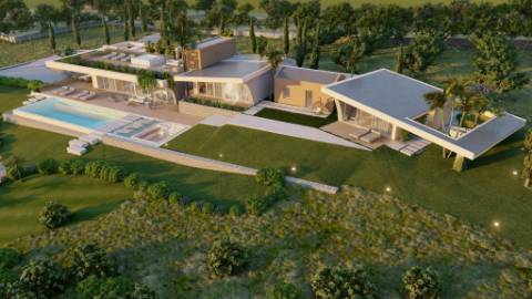 Terreno com projeto aprovado - Vista mar, Boliqueime