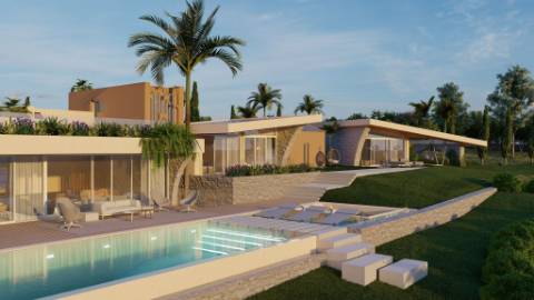 Terreno com projeto aprovado - Vista mar, Boliqueime