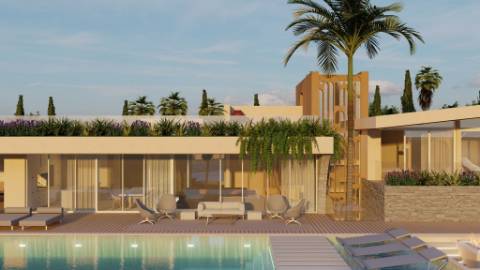 Terreno com projeto aprovado - Vista mar, Boliqueime