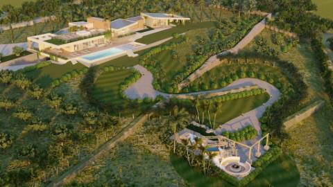 Terreno com projeto aprovado - Vista mar, Boliqueime