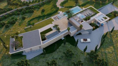 Terreno com projeto aprovado - Vista mar, Boliqueime