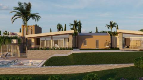 Terreno com projeto aprovado - Vista mar, Boliqueime