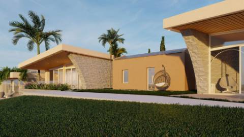 Terreno com projeto aprovado - Vista mar, Boliqueime