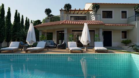 Moradia de Luxo V4 em Renovação - Localização Privilegiada em Vilamoura