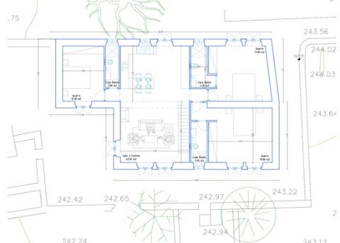 Moradia V3 no Campo em Boliqueime