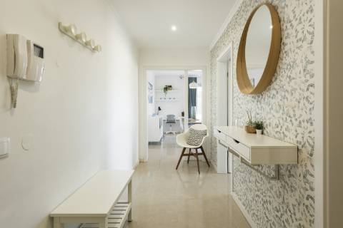 Apartamento T3 Mobilado com Vista Mar - Quarteira