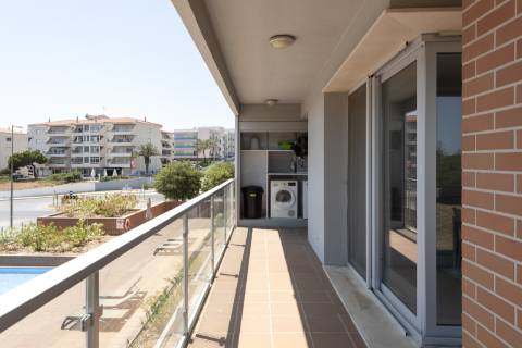 Apartamento T3 Mobilado com Vista Mar - Quarteira
