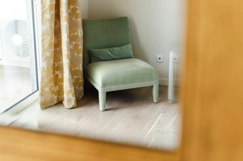 Apartamento de um quarto renovado com vistas soberbas sobre o mar em Lagos