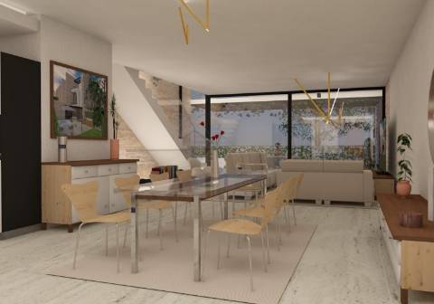 Terreno com PIP aprovado para 10 moradias modernas em Quarteira, Algarve