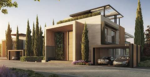 Terreno com PIP aprovado para 10 moradias modernas em Quarteira, Algarve