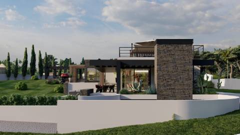 Fantástico terreno para construção em Loulé - Projeto Aprovado