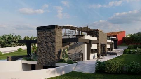 Fantástico terreno para construção em Loulé - Projeto Aprovado