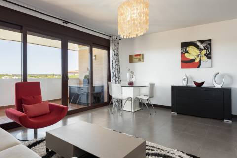 Apartamento T2 - Top Floor com vista mar e golfe