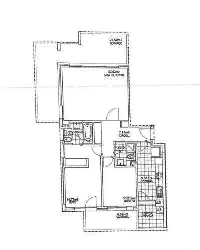 Apartamento T2 - Top Floor com vista mar e golfe