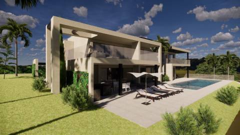 Moradia V5 em construção - Benfarras