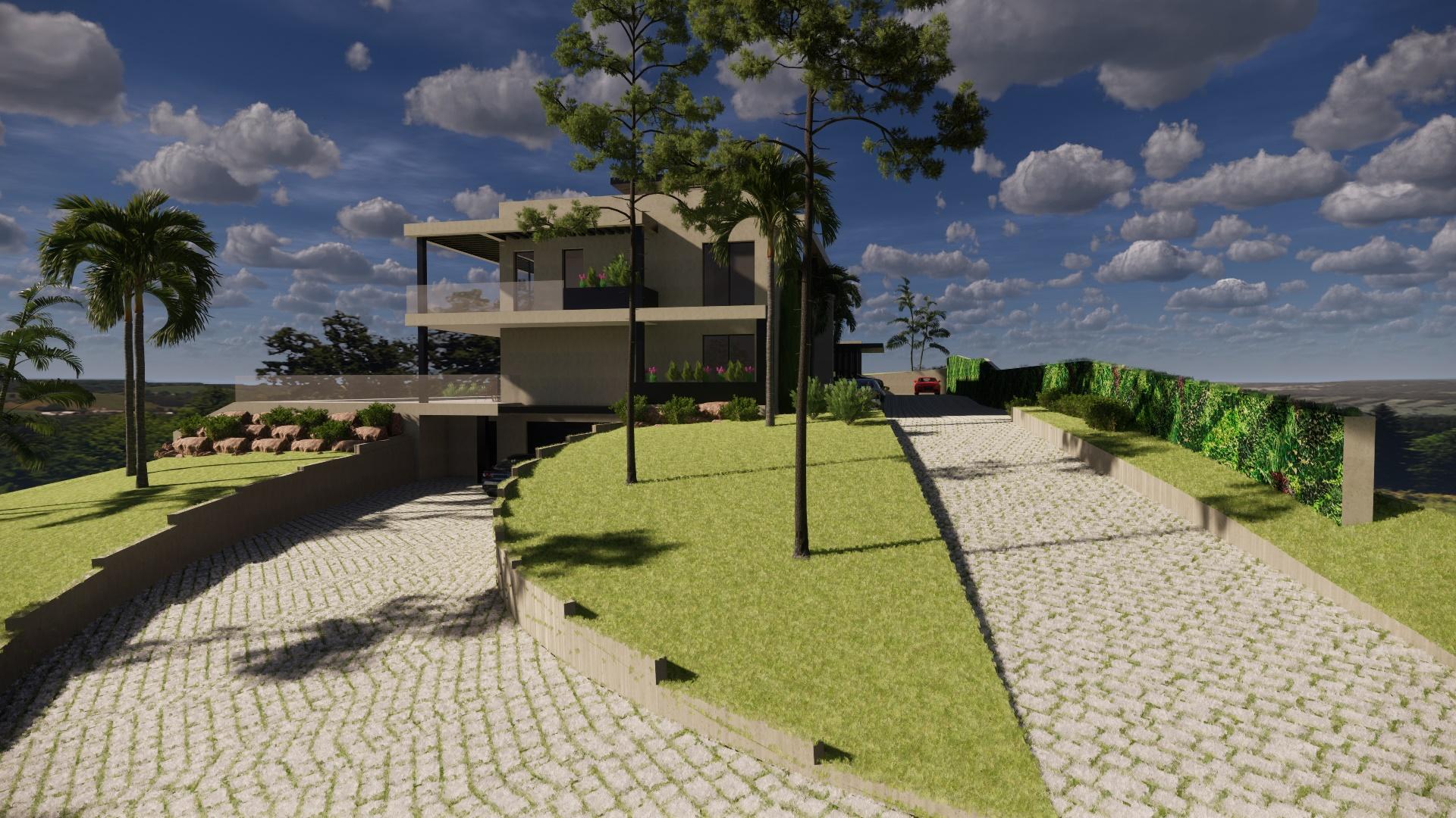 Moradia V5 em construção - Benfarras