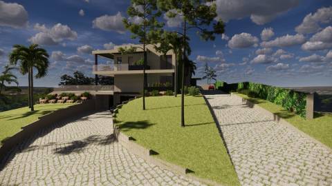 Moradia V5 em construção - Benfarras