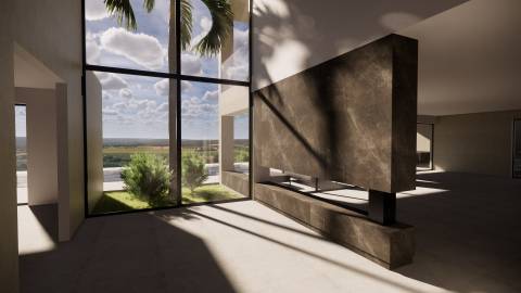 Moradia V5 em construção - Benfarras