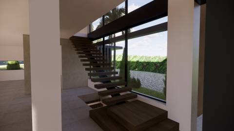 Moradia V5 em construção - Benfarras