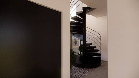 Moradia V5 em construção - Benfarras