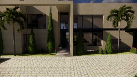 Moradia V5 em construção - Benfarras