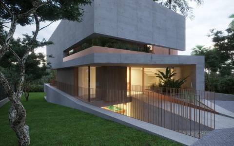 Nova moradia Isolada V4 em construção - Vale formoso