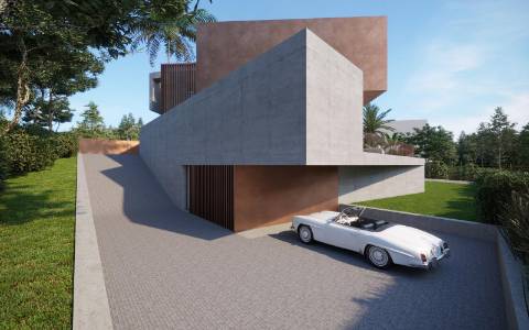 Nova moradia Isolada V4 em construção - Vale formoso