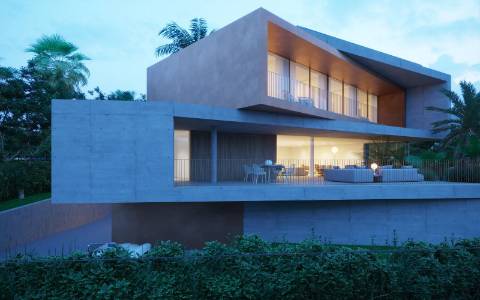 Nova moradia Isolada V4 em construção - Vale formoso