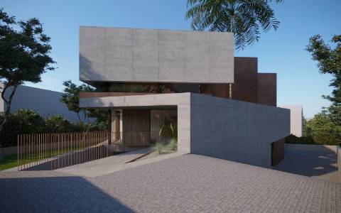 Nova moradia Isolada V4 em construção - Vale formoso